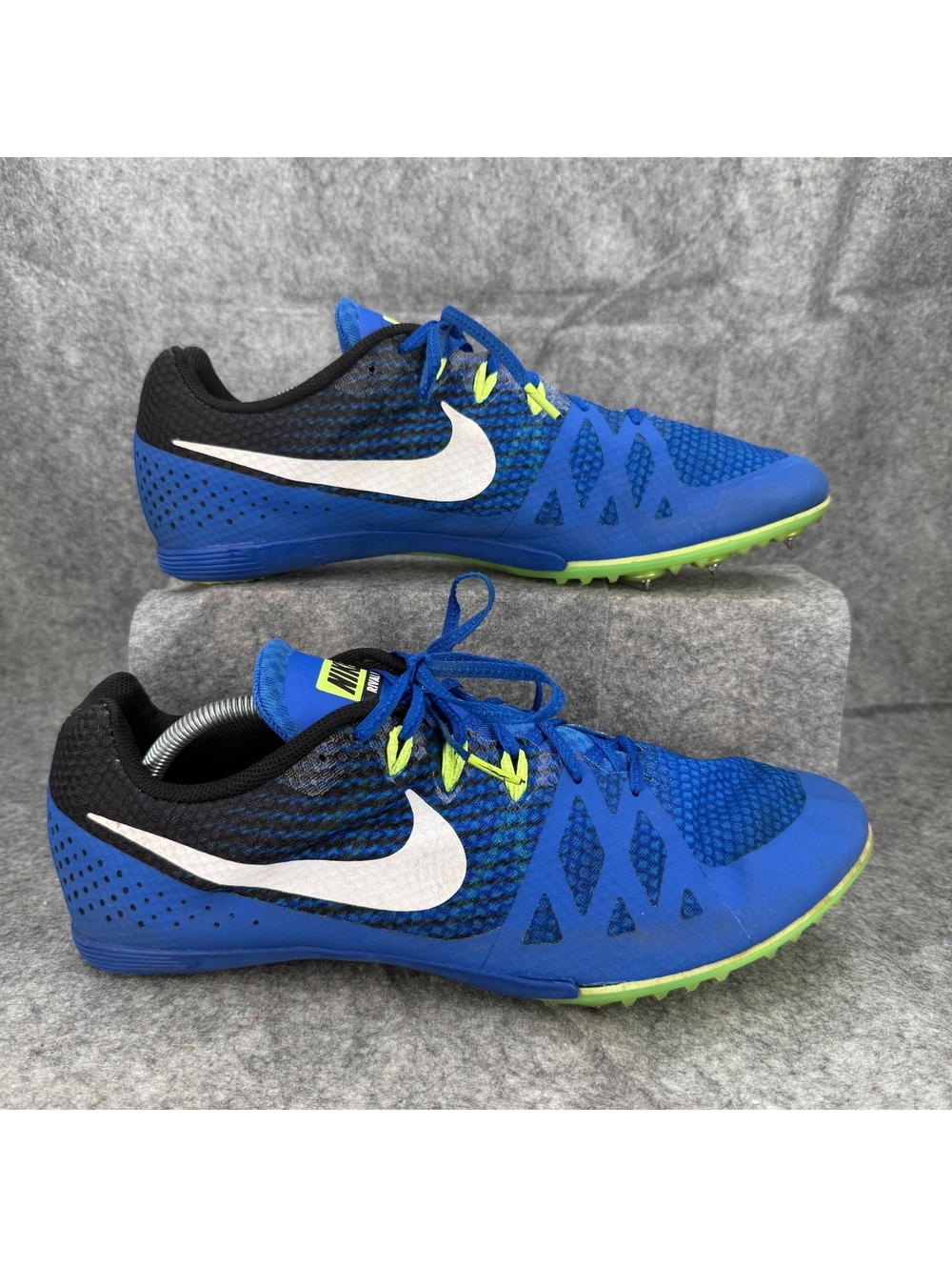Nike Zoom Rival M Track Field Spikes Shoes 806555-413 Blue Men Size 14 263